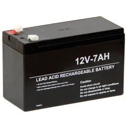 Backup battery 12VDC, 7Ah